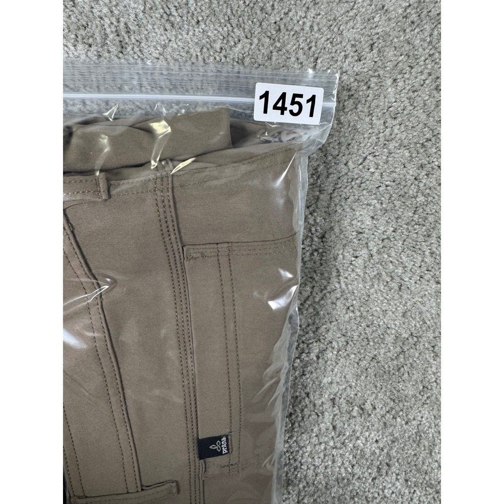 Prana Zion Hiking Pants Mens 36 Brown Stretch Cargo Outdoor Roll Up Leg Pant - Picture 10 of 10